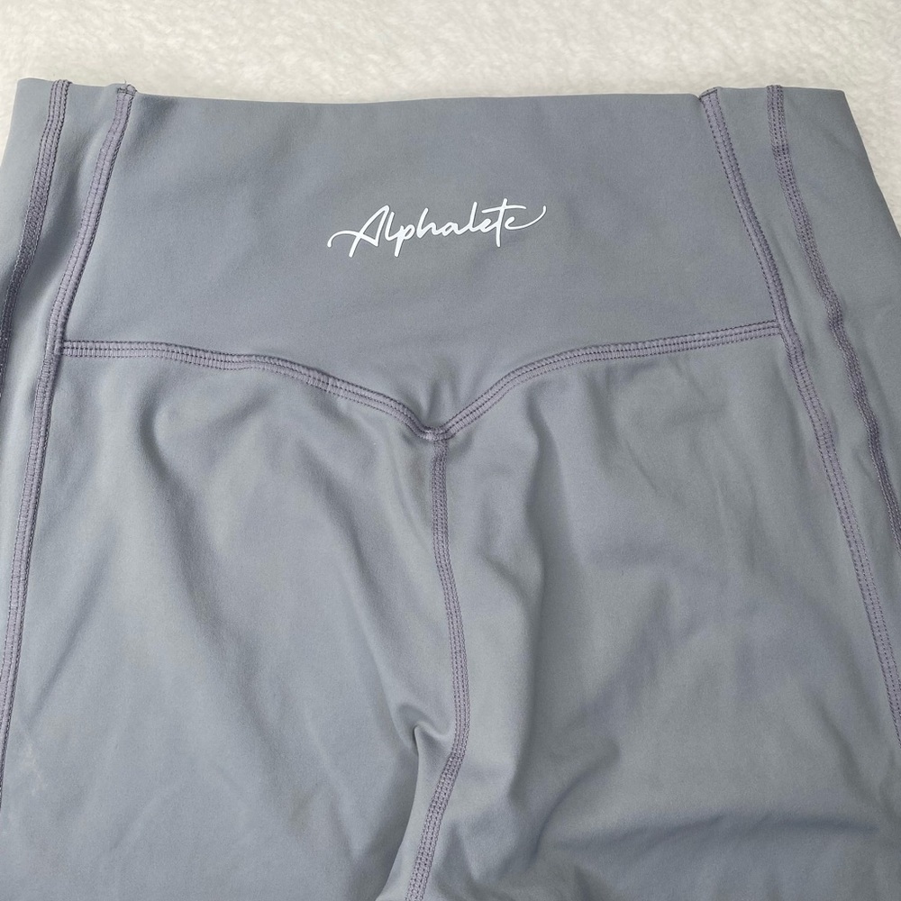 Alphalete Leggings Grey Size Large EUC